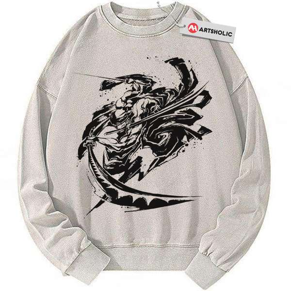 Roronoa Zoro Sweatshirt, One Piece Sweatshirt, Anime Sweatshirt, Vintage Sweater