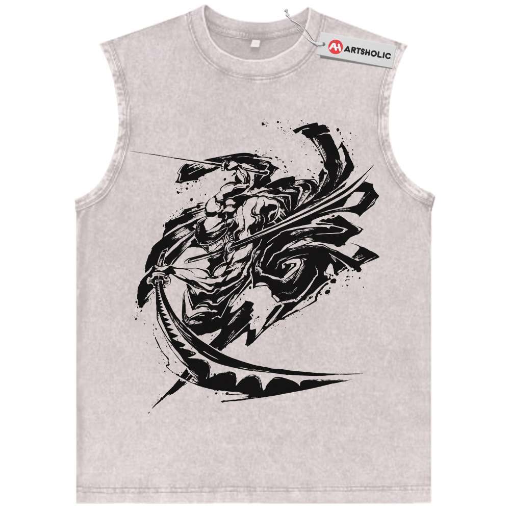 Roronoa Zoro Tank Top, One Piece Tank Top, Anime Tank Top, Vintage Tank Top