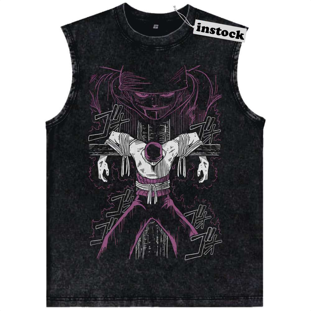 Roronoa Zoro Tank Top, One Piece Tank Top, Anime Tank Top, Vintage Tank Top