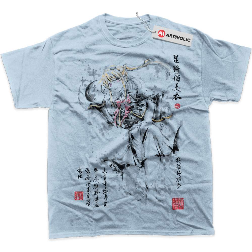Alternative view of Ruby Hoshino Shirt, Oshi no Ko Shirt, Anime Shirt, Graphic Tee