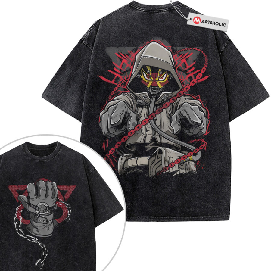 Alternative view of Rudo Surebrec Shirt, Gachiakuta Shirt, Anime Shirt, Vintage T-Shirt 2-Sided