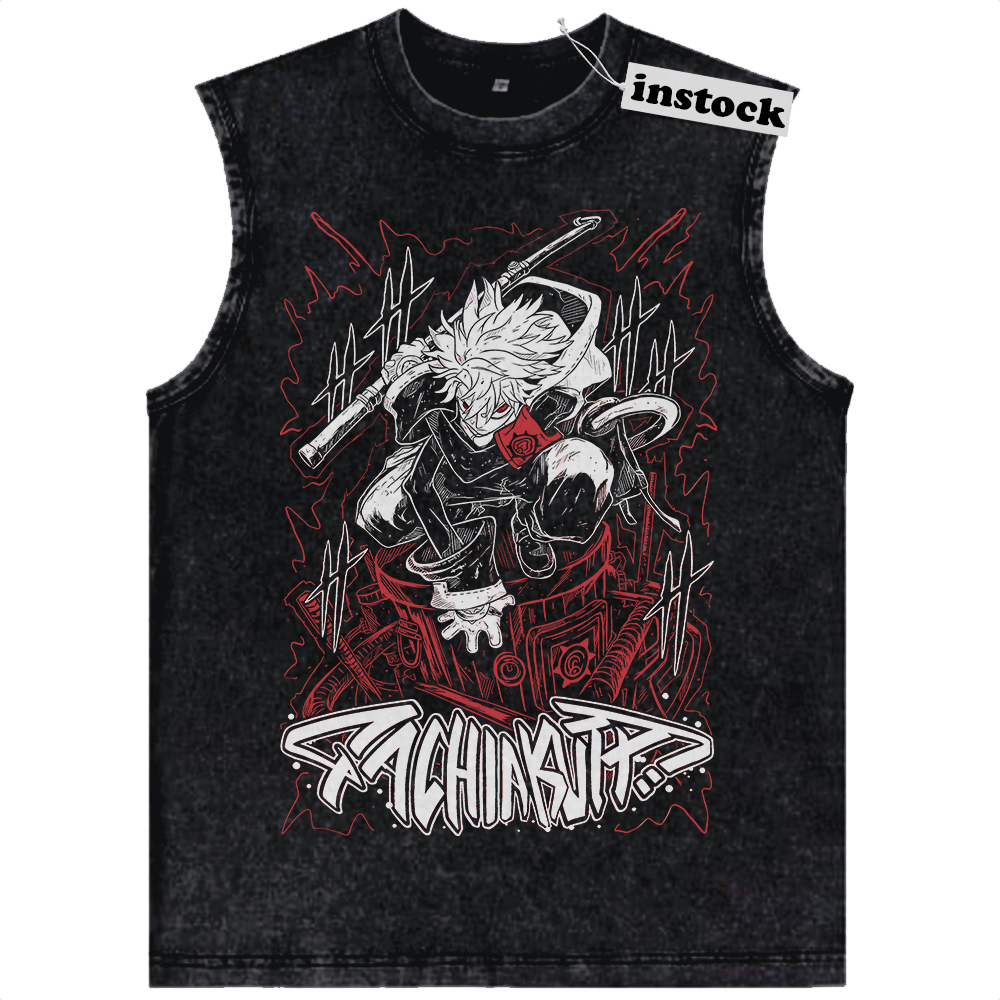 Rudo Surebrec Tank Top, Gachiakuta Tank Top, Anime Tank Top, Vintage Tank Top