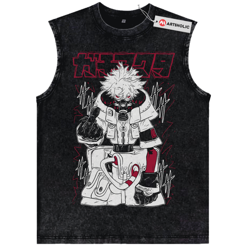 Rudo Surebrec Tank Top, Gachiakuta Tank Top, Anime Tank Top, Vintage Tank Top