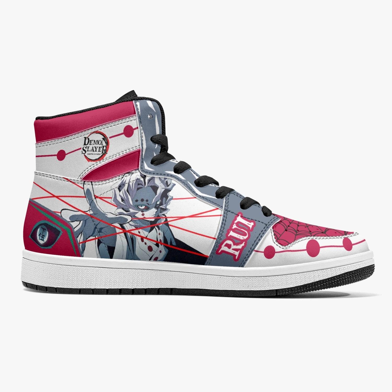 Alternative view of Rui Demon Slayer Custom Sneaker Mid 1 Basketball Shoes - Otaku Hall