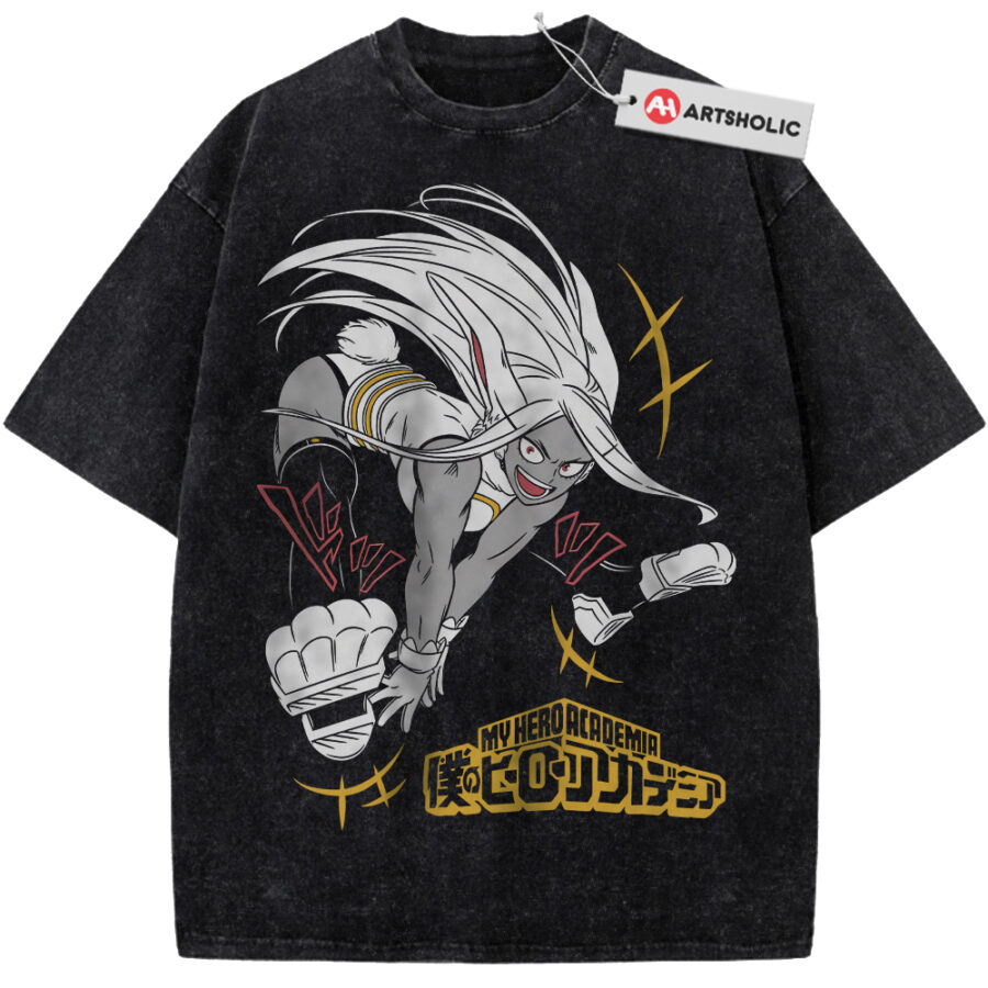 Alternative view of Rumi Usagiyama Shirt, Mirko Shirt, MHA Shirt, Anime Shirt, Vintage T-Shirt