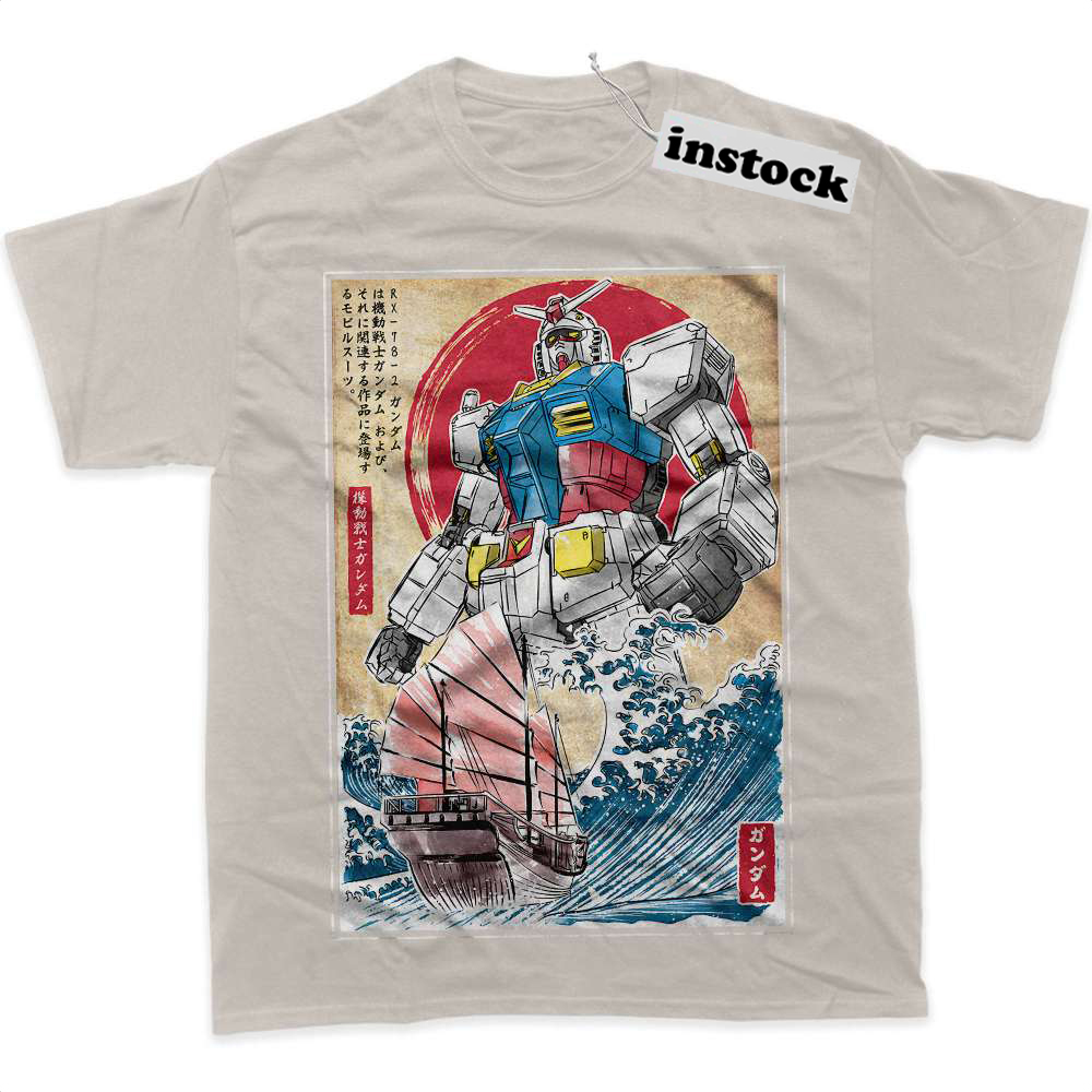 RX-78-2 Gundam Shirt, Anime Shirt, Graphic T-Shirt