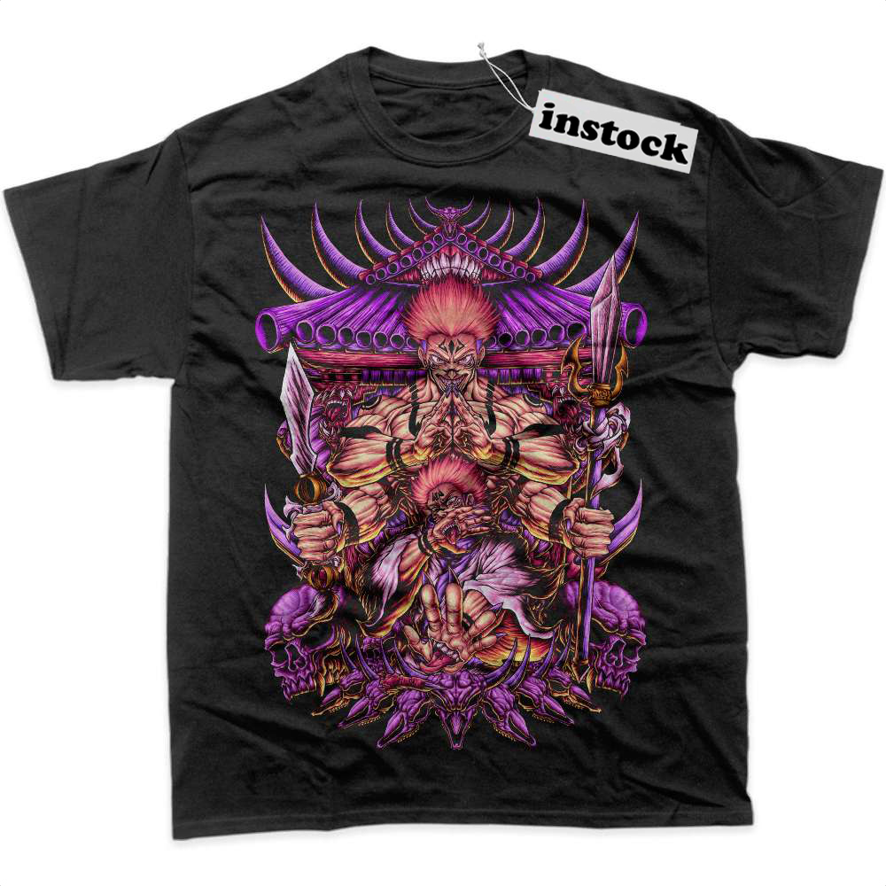 Ryomen Sukuna Shirt, Jujutsu Kaisen Shirt, Anime Shirt, Graphic T-Shirt