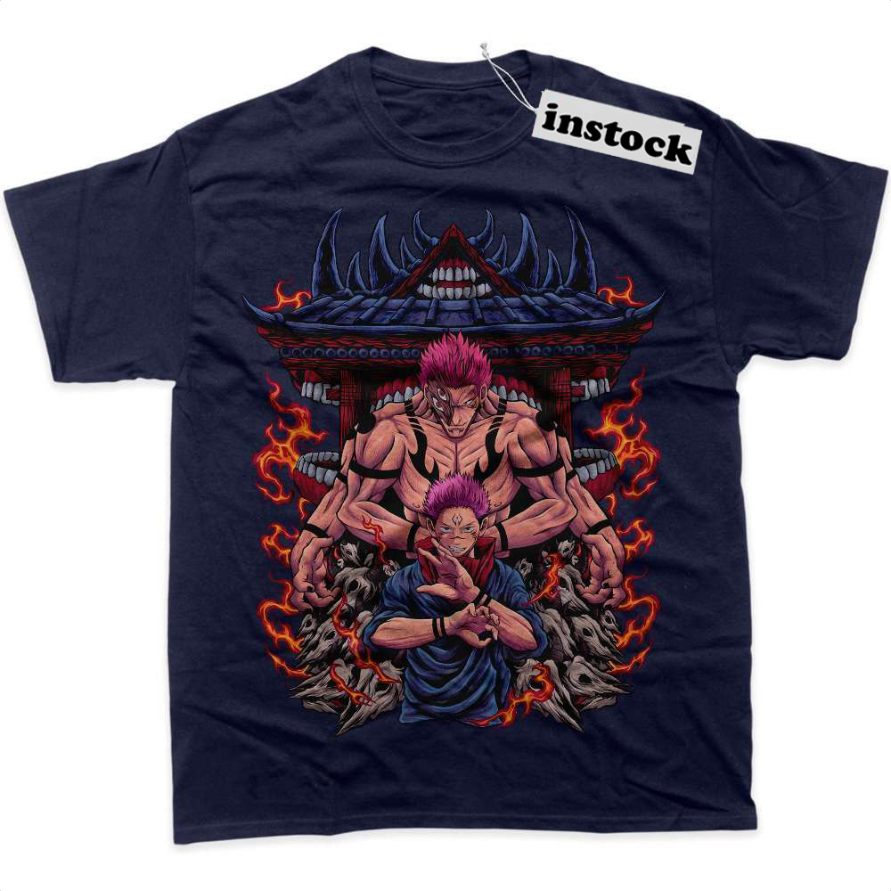 Ryomen Sukuna Shirt, Jujutsu Kaisen Shirt, Anime Shirt, graphic Tee