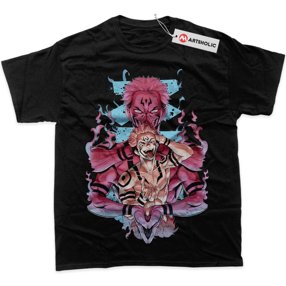 Alternative view of Ryomen Sukuna Shirt, Jujutsu Kaisen Shirt, Anime Shirt, Graphic Tee