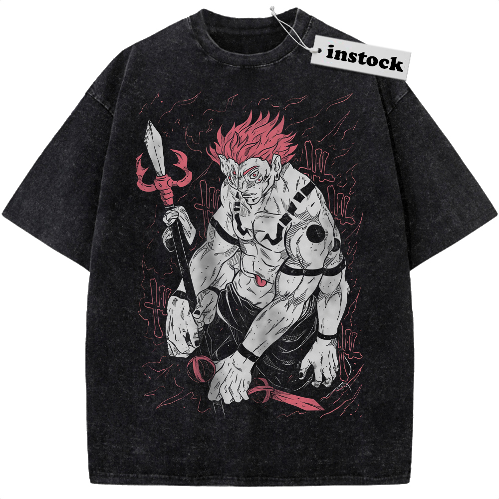 Ryomen Sukuna Shirt, Jujutsu Kaisen Shirt, Anime Shirt, Vintage Tee