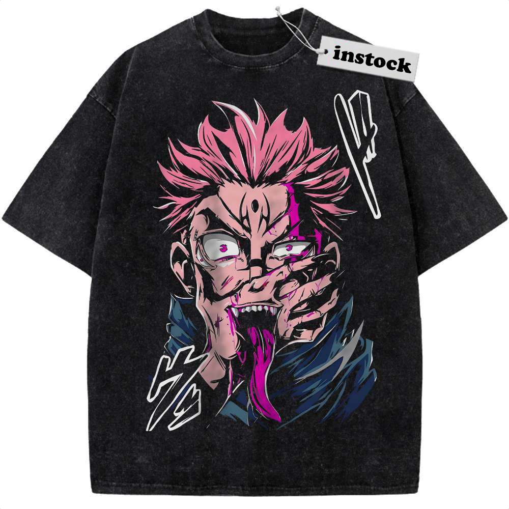 Ryomen Sukuna Shirt, Jujutsu Kaisen Shirt, Anime Shirt, Vintage Tee