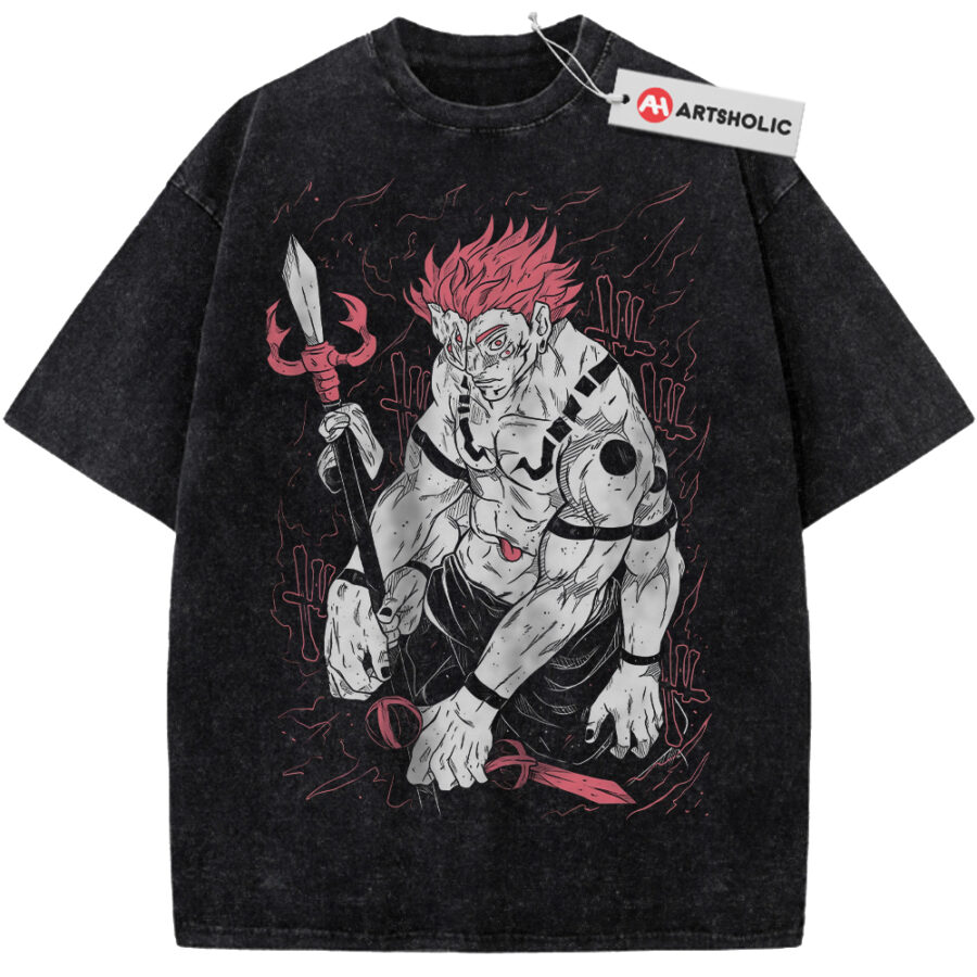 Alternative view of Ryomen Sukuna Shirt, Jujutsu Kaisen Shirt, Anime Shirt, Vintage Tee