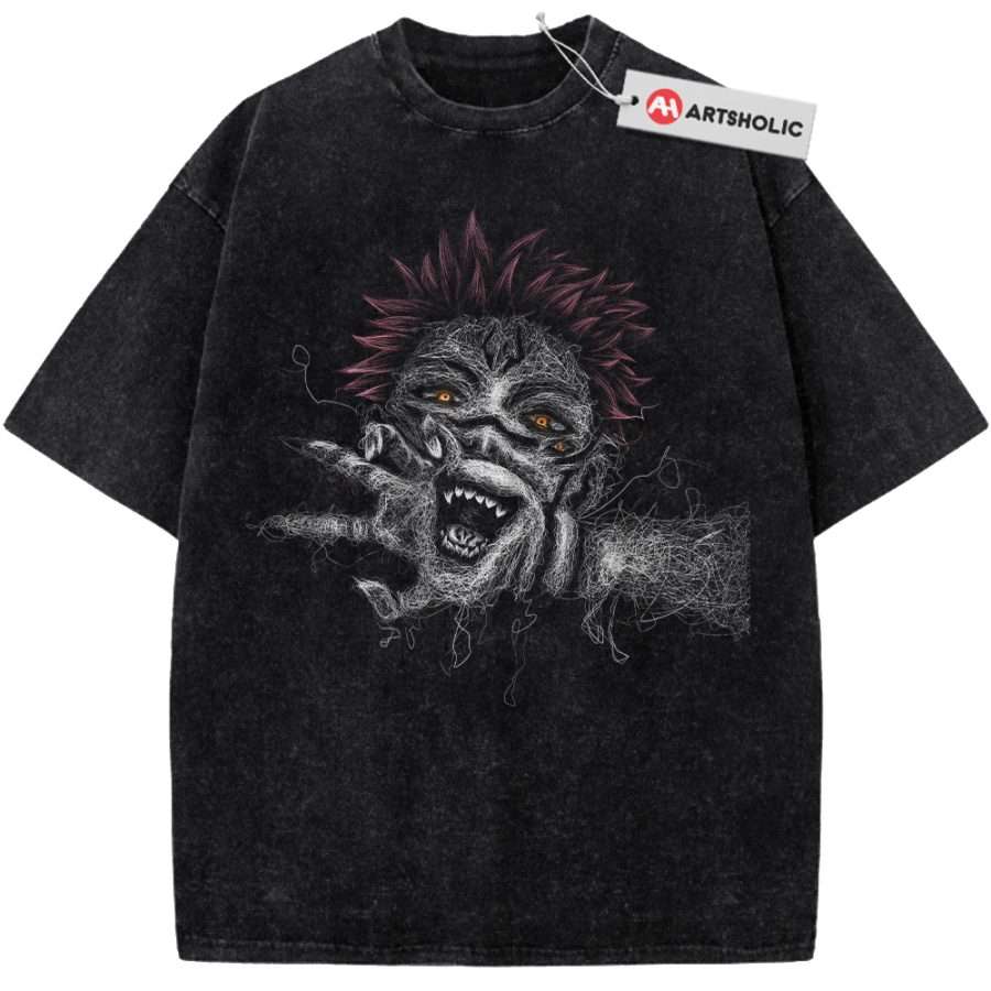 Alternative view of Ryomen Sukuna Shirt, Jujutsu Kaisen Shirt, Anime Shirt, Vintage Tee