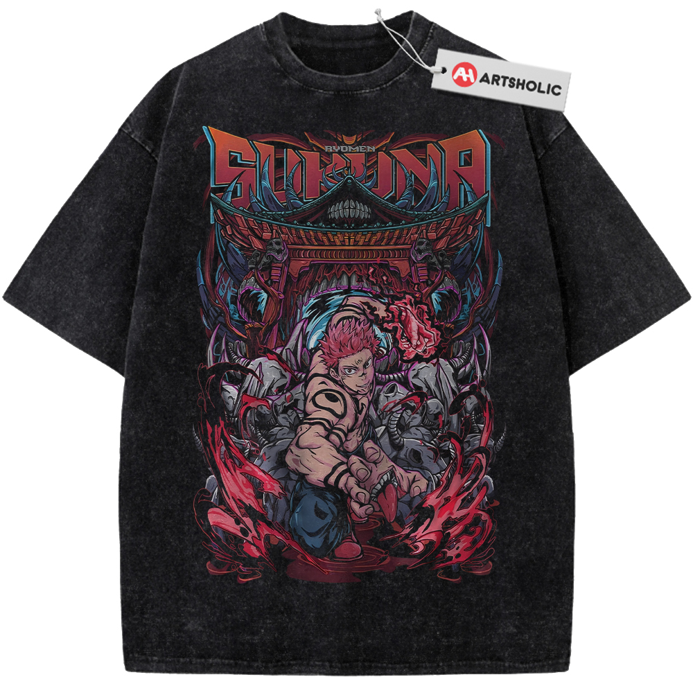 Ryomen Sukuna Shirt, Jujutsu Kaisen Shirt, Anime Shirt, Vintage Tee