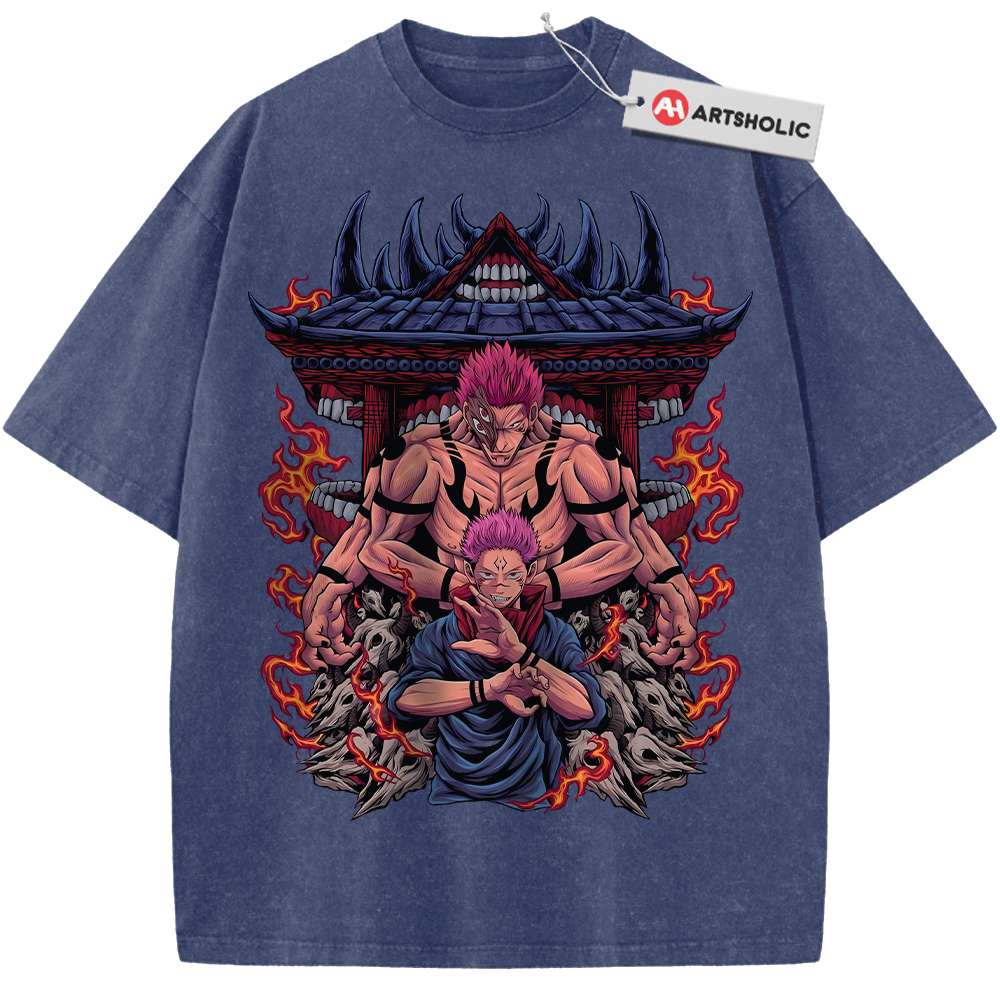 Ryomen Sukuna Shirt, Jujutsu Kaisen Shirt, Anime Shirt, Vintage Tee