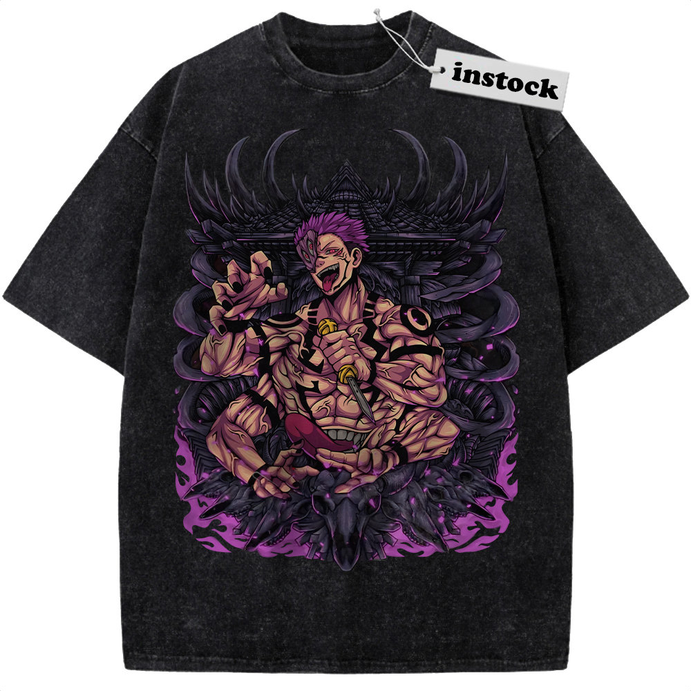 Ryomen Sukuna Shirt, Jujutsu Kaisen Shirt, Anime Shirt, Vintage Tee