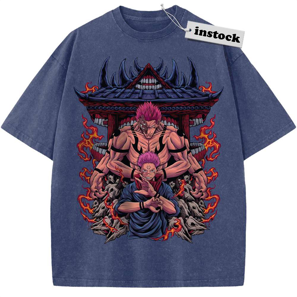 Ryomen Sukuna Shirt, Jujutsu Kaisen Shirt, Anime Shirt, Vintage Tee
