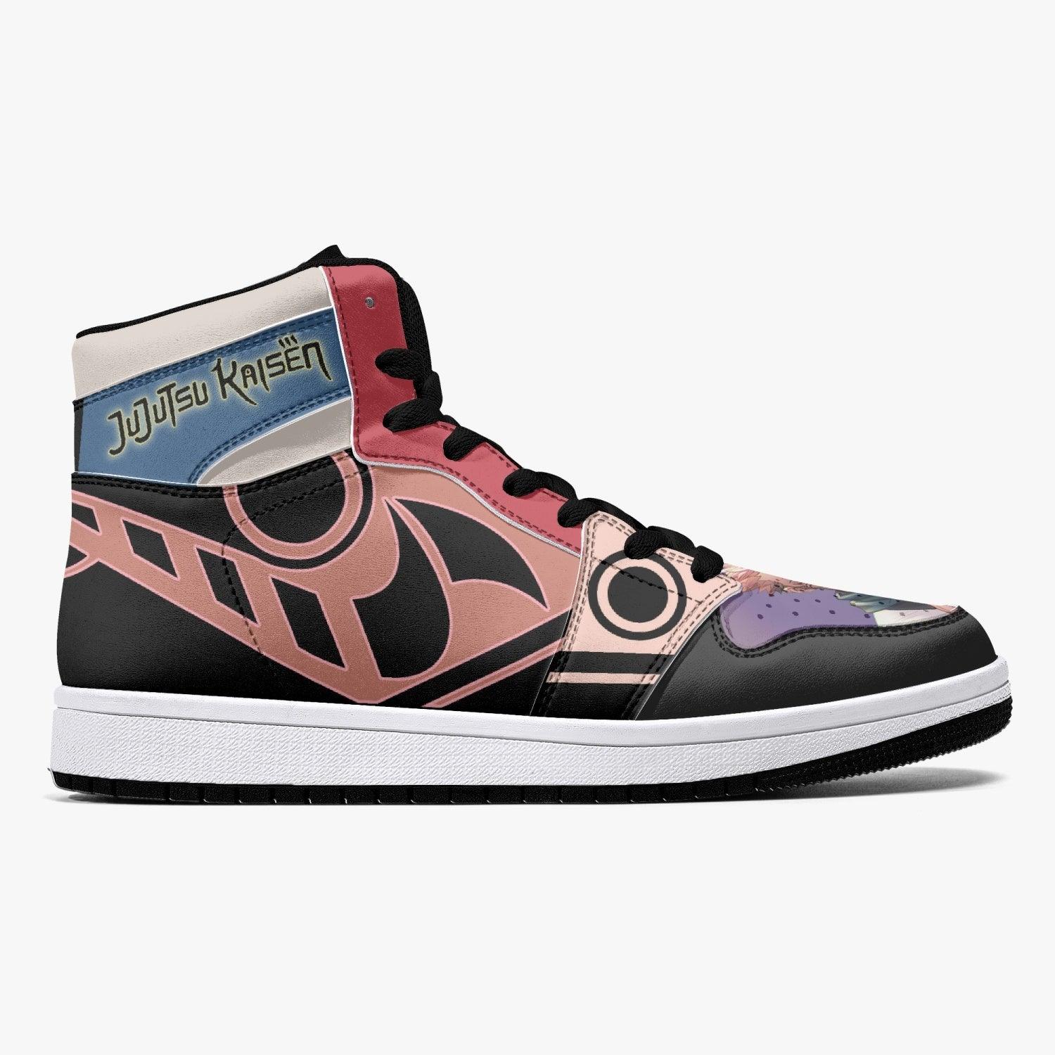 Ryomen Sukuna Sorcery Fight Custom Sneaker Mid 1 Basketball Shoes - Otaku Hall