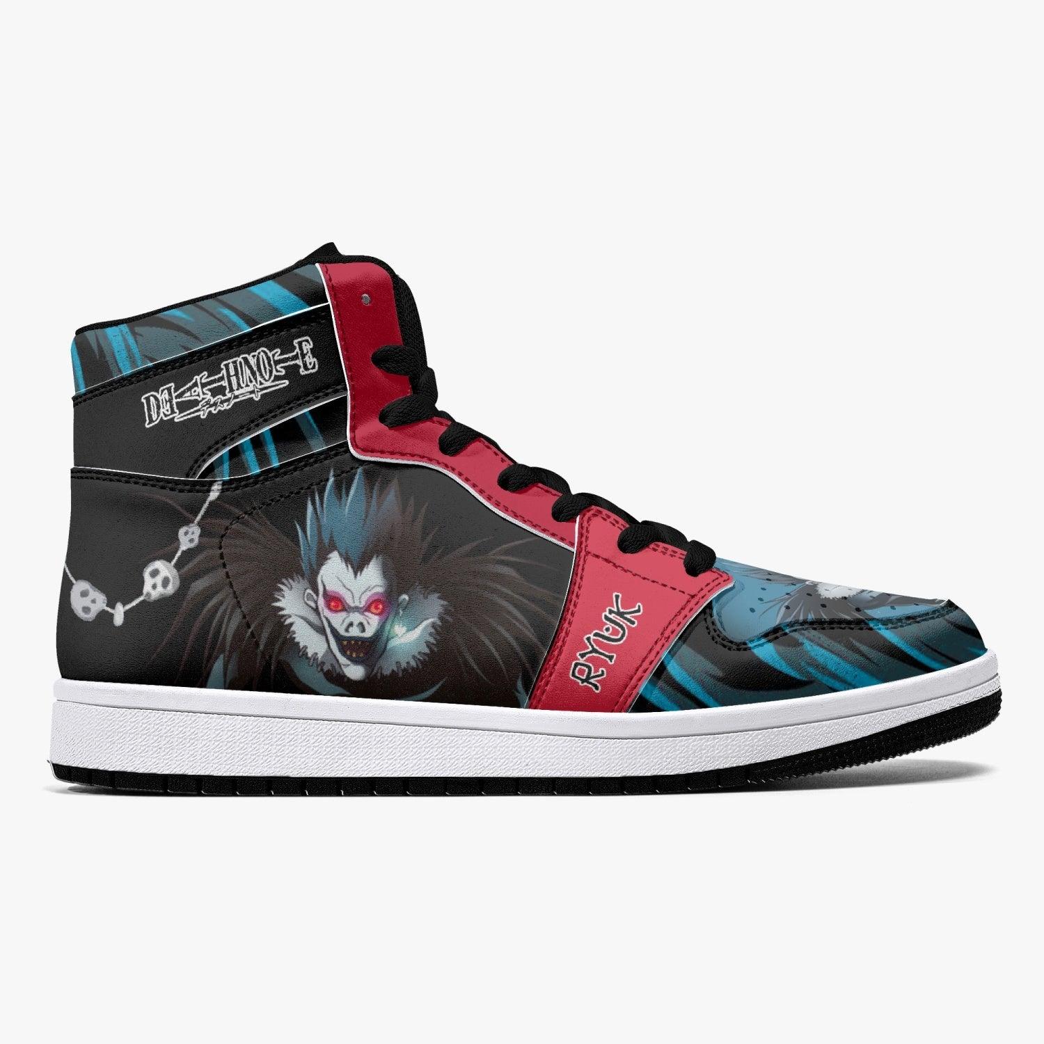 Ryuk Desu Noto Custom Sneaker Mid 1 Basketball Shoes - Otaku Hall