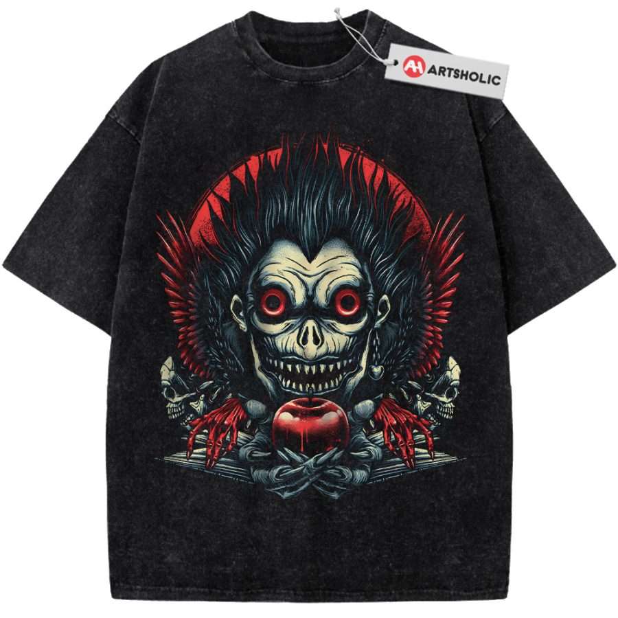 Alternative view of Ryuk Shirt, Death Note Shirt, Anime Shirt, Vintage T-Shirt