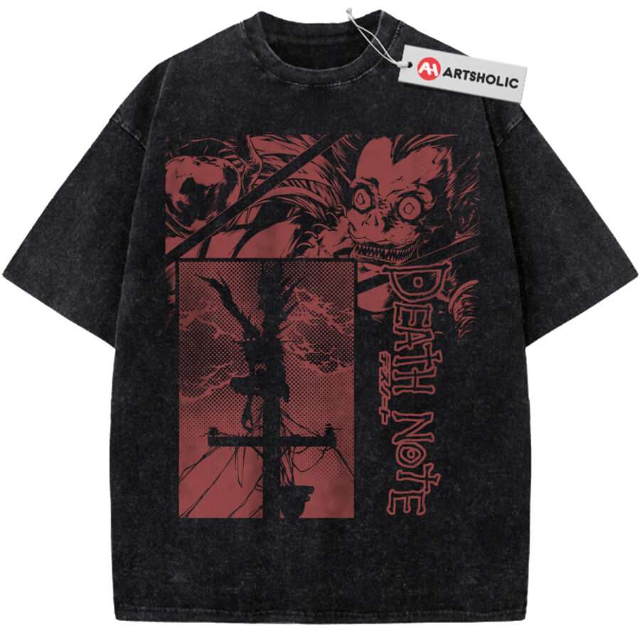 Alternative view of Ryuk Shirt, Death Note Shirt, Anime Shirt, Vintage Tee