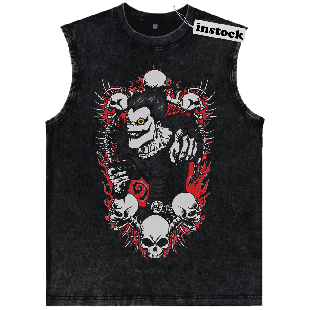 Ryuk Tank Top, Death Note Tank Top, Anime Tank Top, Vintage Tank Top