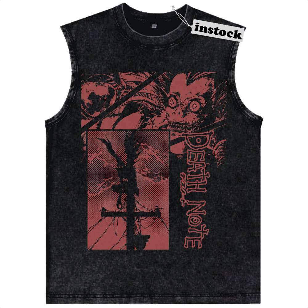 Ryuk Tank Top, Death Note Tank Top, Anime Tank Top, Vintage Tank Top