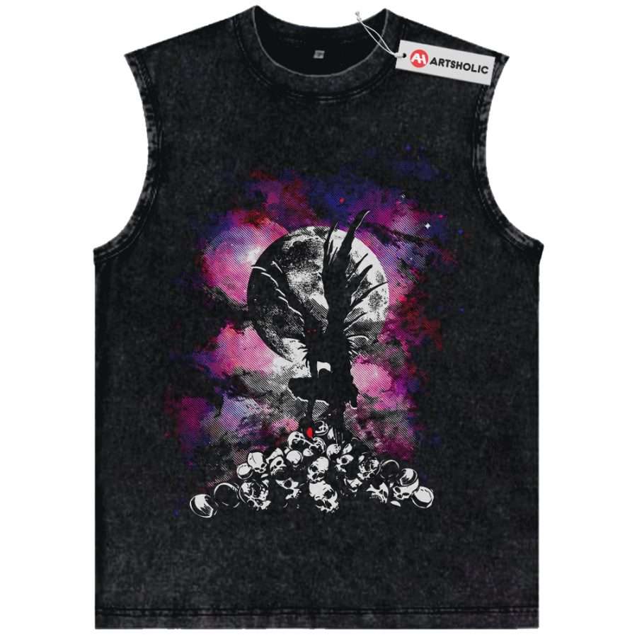 Alternative view of Ryuk Tank Top, Death Note Tank Top, Anime Tank Top, Vintage Tank Top