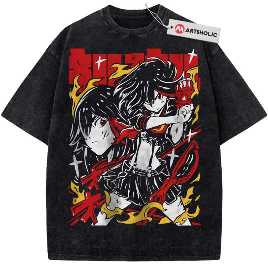Alternative view of Ryuko Matoi Shirt, Kill la Kill Shirt, Anime Shirt, Vintage Tee