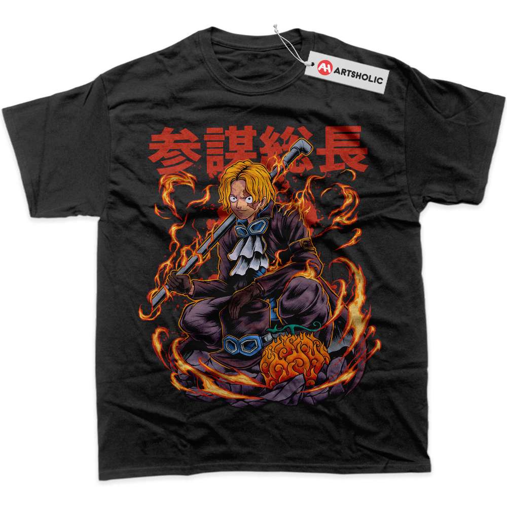 Alternative view of Sabo Shirt, One Piece Shirt, Anime Shirt, Graphic Tee