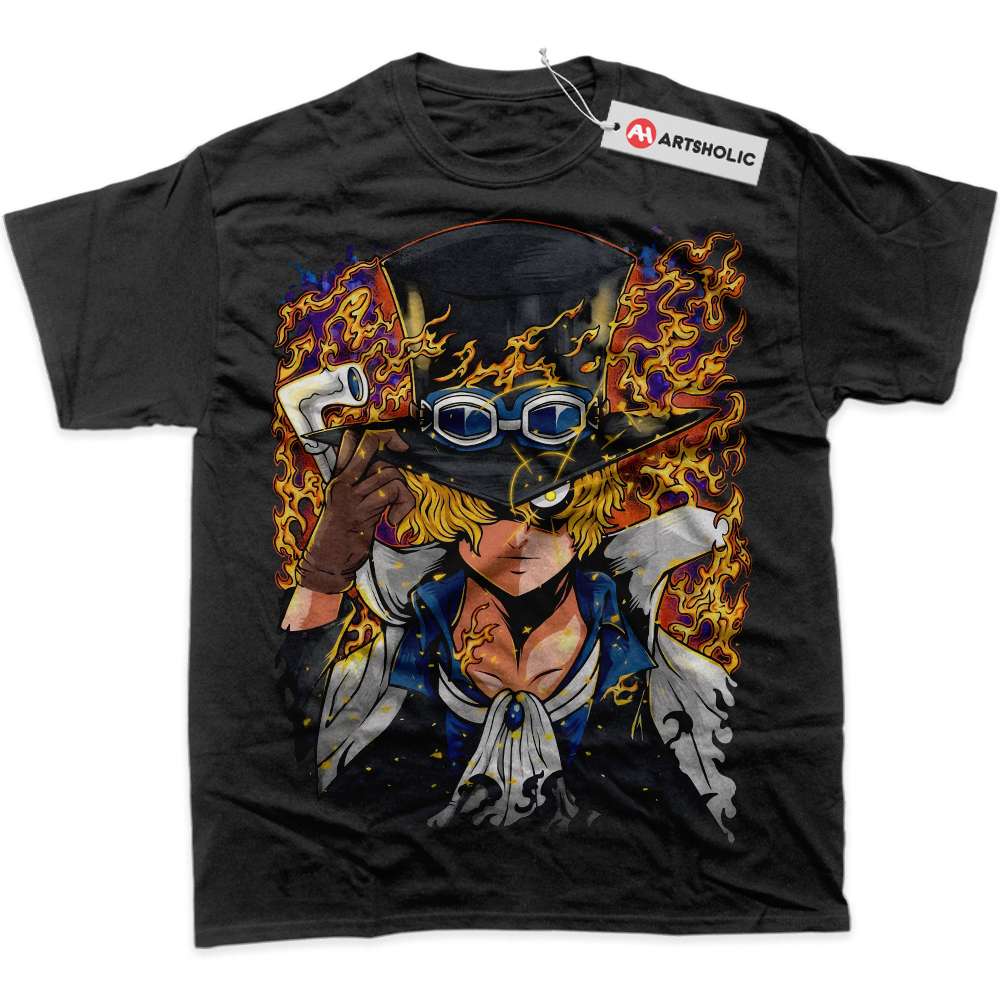 Alternative view of Sabo Shirt, One Piece Shirt, Anime Shirt, Graphic Tee