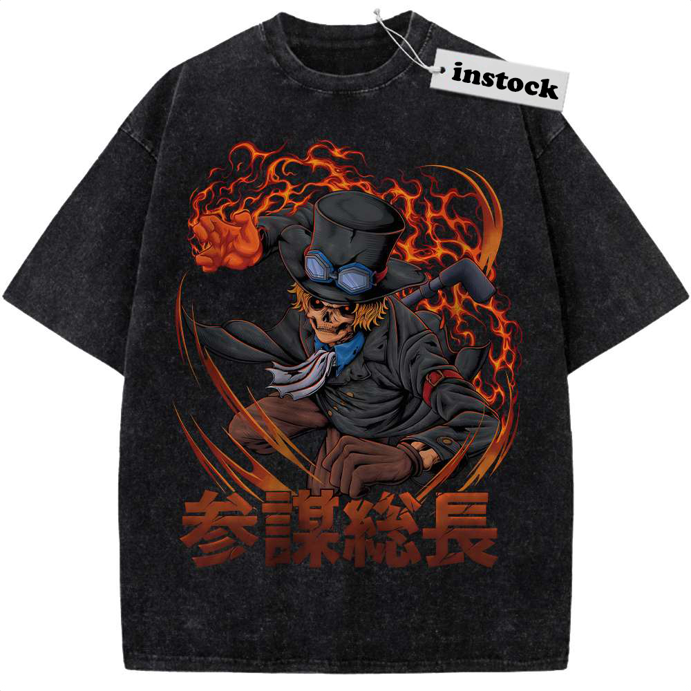 Sabo Shirt, One Piece Shirt, Anime Shirt, Vintage T-Shirt