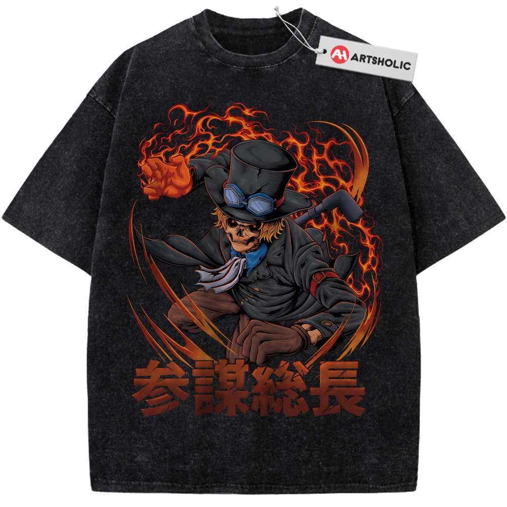 Sabo Shirt, One Piece Shirt, Anime Shirt, Vintage T-Shirt