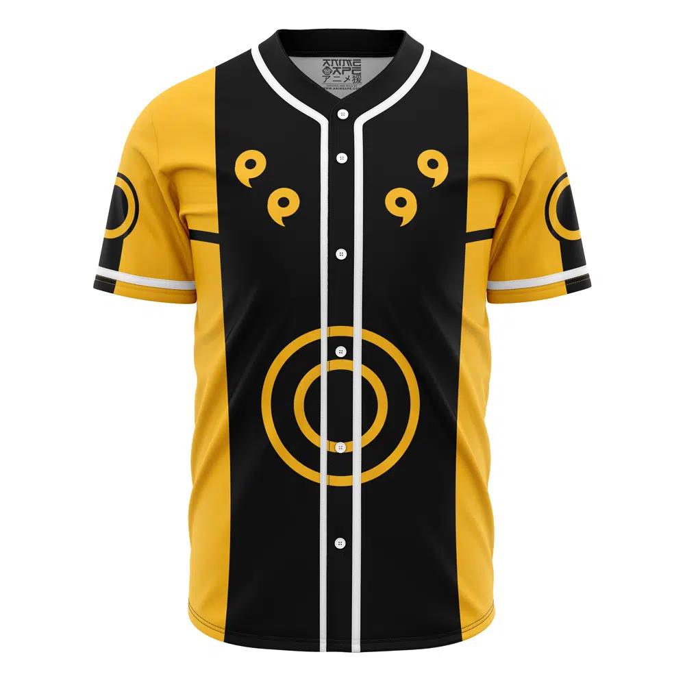 Sage of 6 Paths Shippuden Yellow Baseball Jersey