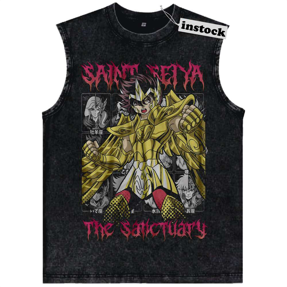Sagittarius Seiya Tank Top, Saint Seiya Tank Top, Anime Tank Top, Vintage Tank Top