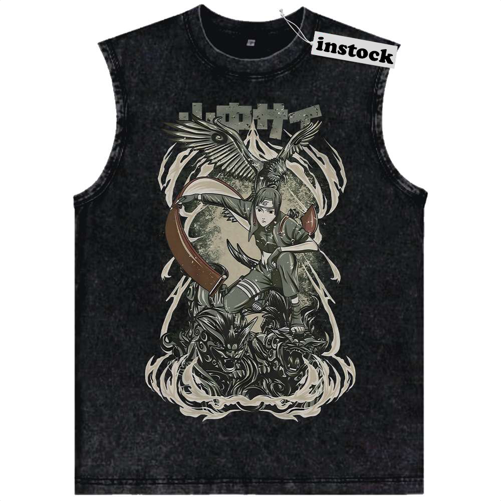 Sai Tank Top, Naruto Tank Top, Anime Tank Top, Vintage Tank Top