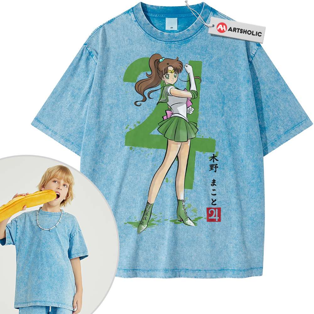 Alternative view of Sailor Jupiter Shirt For Kids, Sailor Moon Shirt For Kids, Anime Shirt For Kids, Vintage Tee For Kids