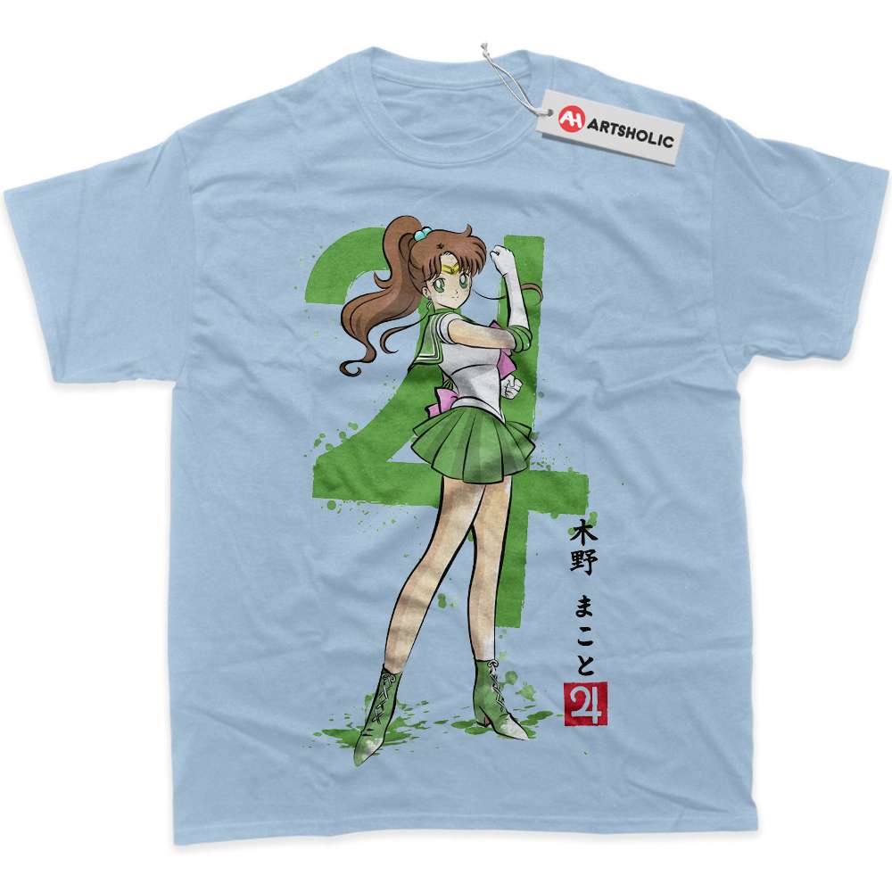 Alternative view of Sailor Jupiter Shirt, Sailor Moon Shirt, Anime Shirt, graphic Tee