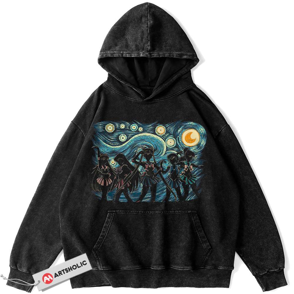 Sailor Moon Hoodie, Anime Hoodie, Vintage Hoodie