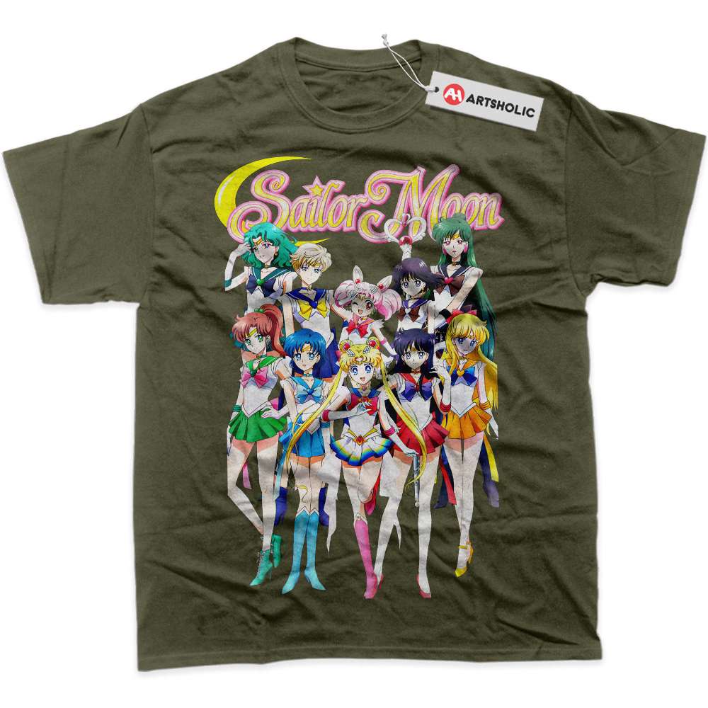Alternative view of Sailor Moon Shirt, Anime Shirt, Graphic -Shirt