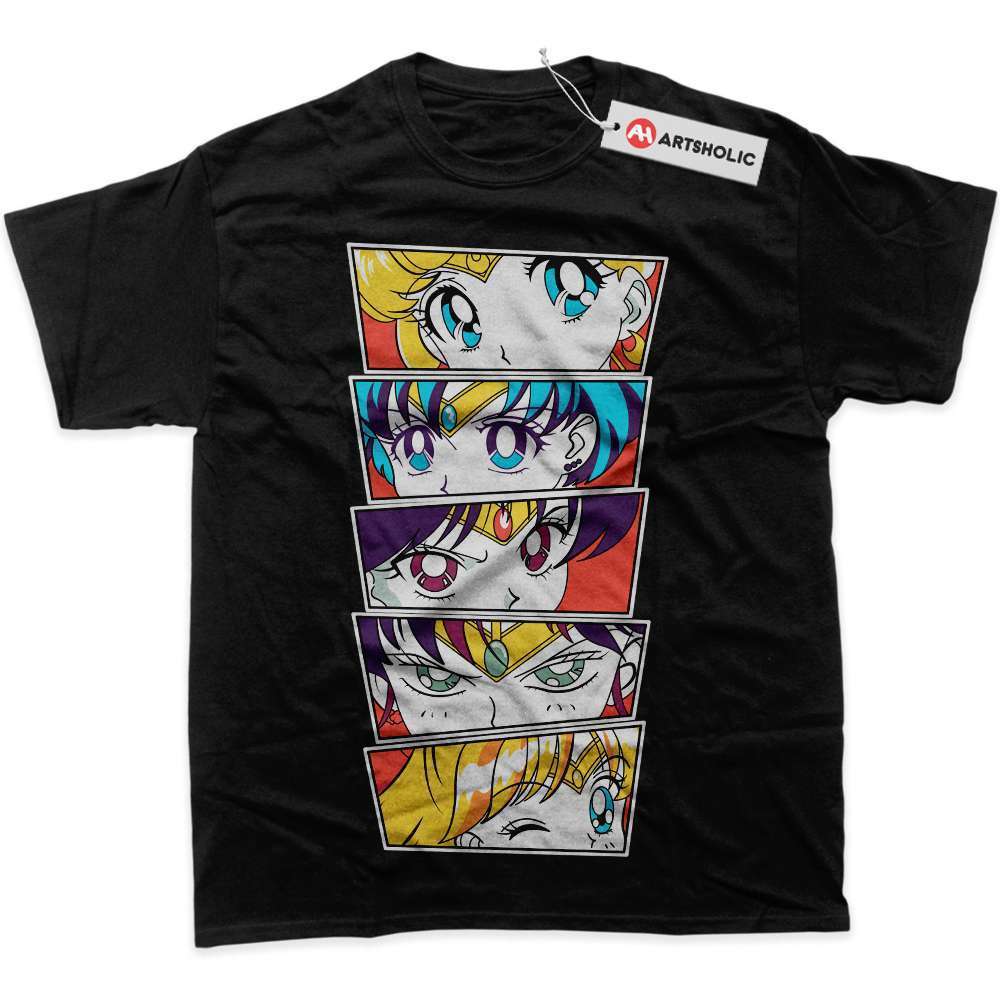 Alternative view of Sailor Moon Shirt, Anime Shirt, graphic T-Shirt