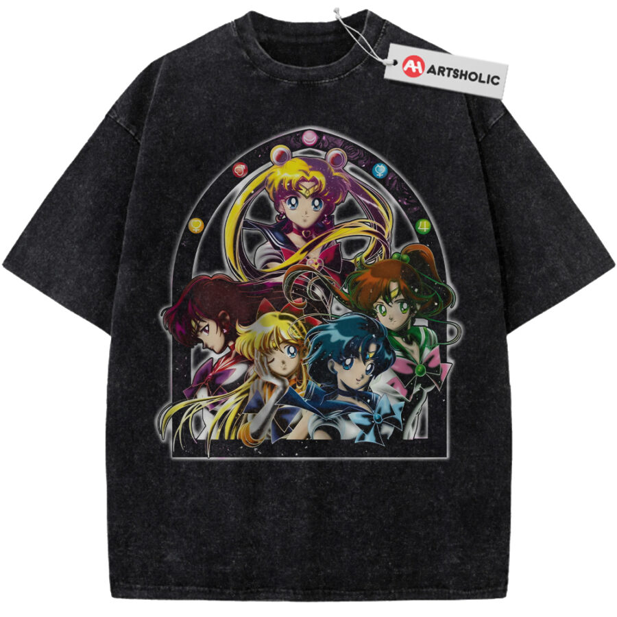 Alternative view of Sailor Moon Shirt, Anime Shirt, Vintage T-Shirt