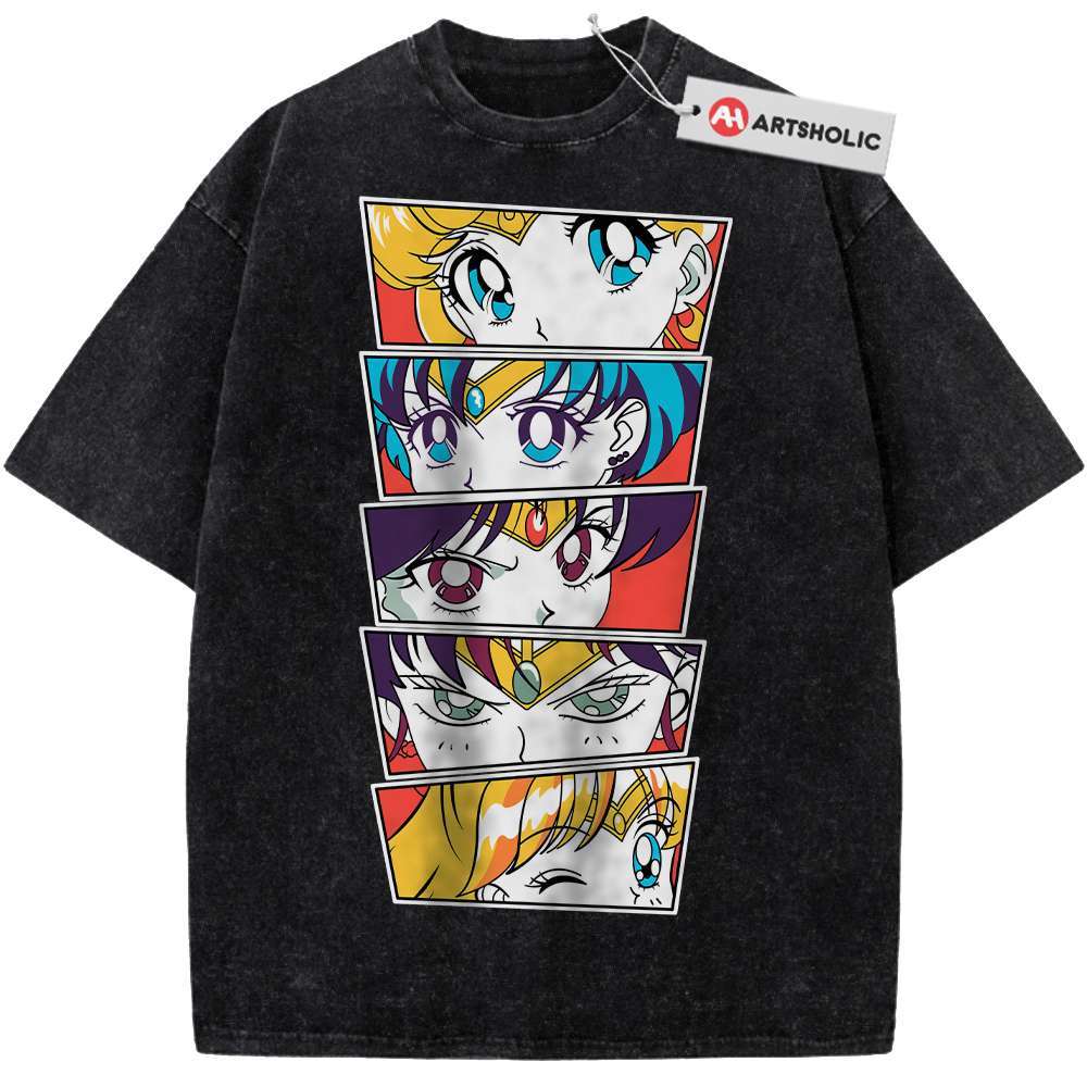 Alternative view of Sailor Moon Shirt, Anime Shirt, Vintage T-Shirt