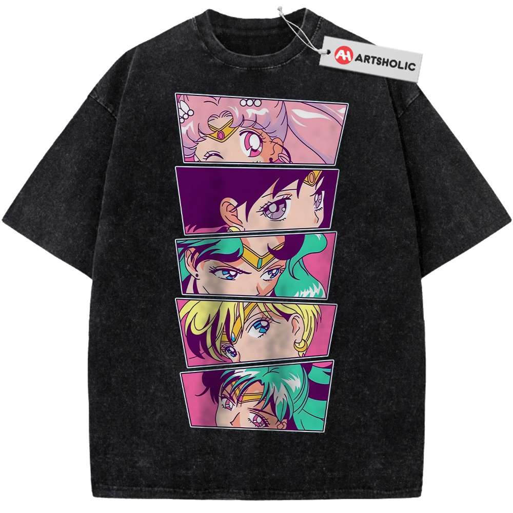 Alternative view of Sailor Moon Shirt, Anime Shirt, Vintage T-Shirt