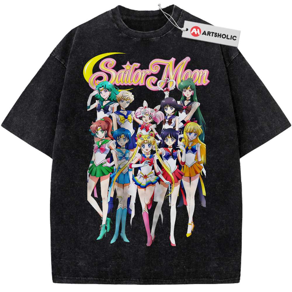 Alternative view of Sailor Moon Shirt, Anime Shirt, Vintage T-Shirt