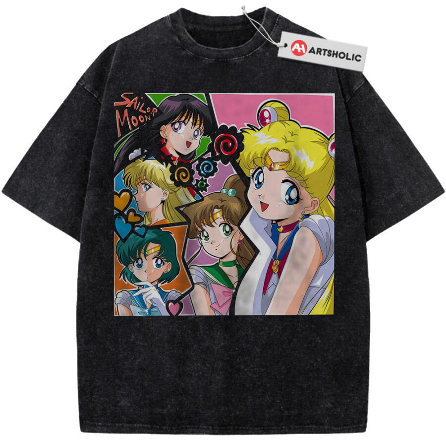 Alternative view of Sailor Moon Shirt, Anime Shirt, Vintage T-Shirt