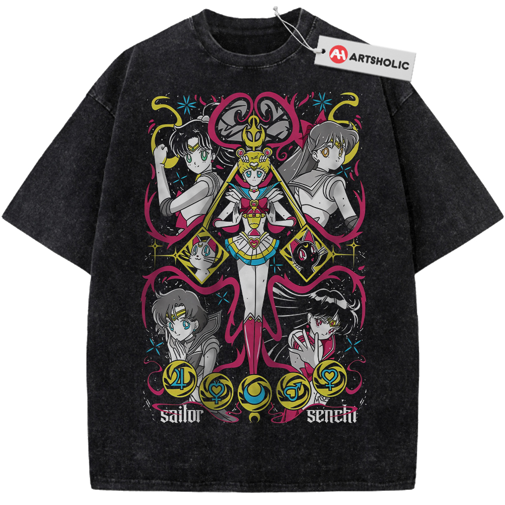 Sailor Moon Shirt, Anime Shirt, Vintage T-Shirt