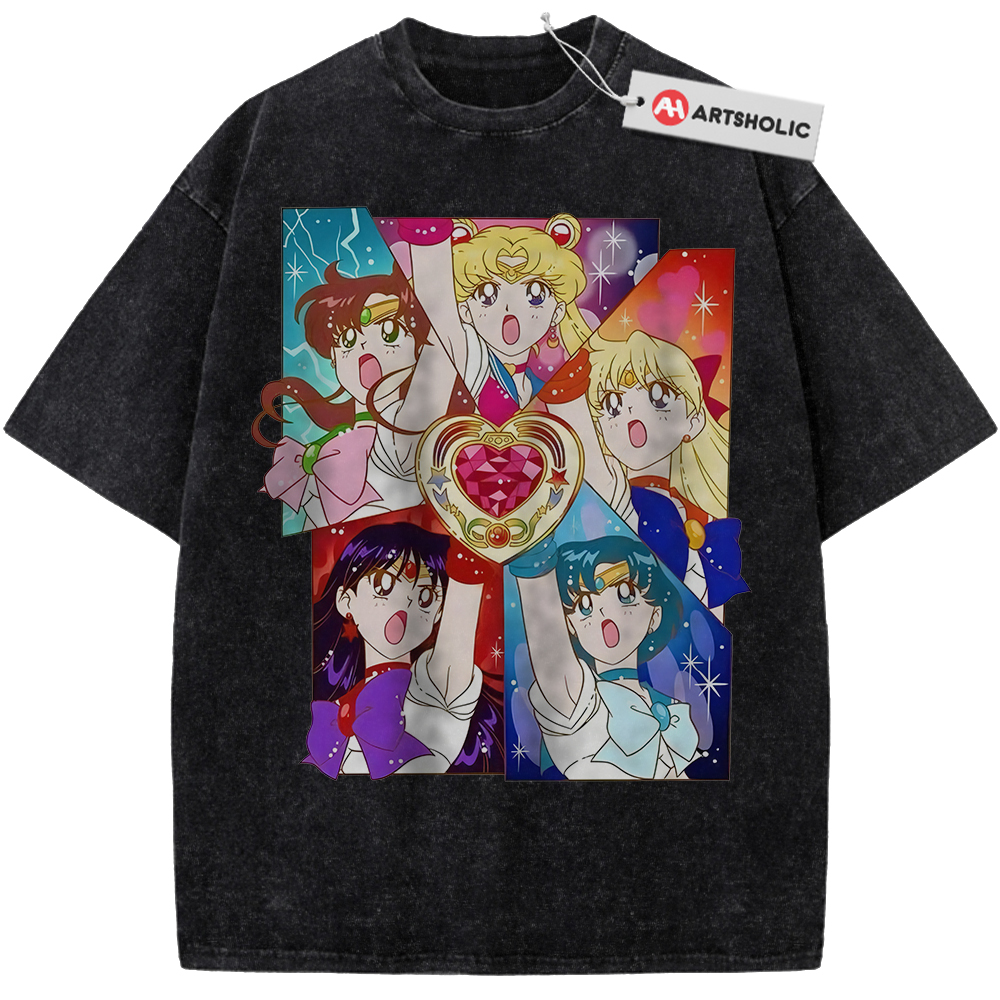 Alternative view of Sailor Moon Shirt, Anime Shirt, Vintage T-Shirt