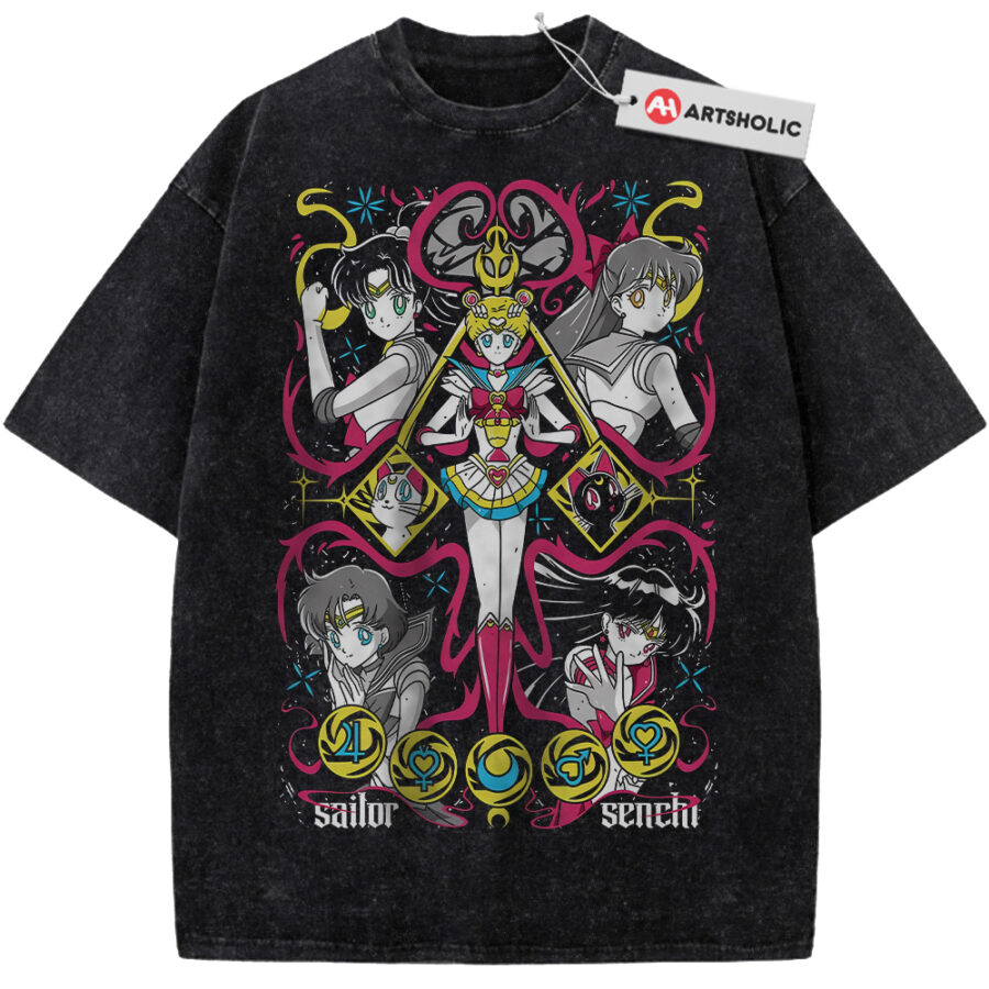 Alternative view of Sailor Moon Shirt, Anime Shirt, Vintage T-Shirt