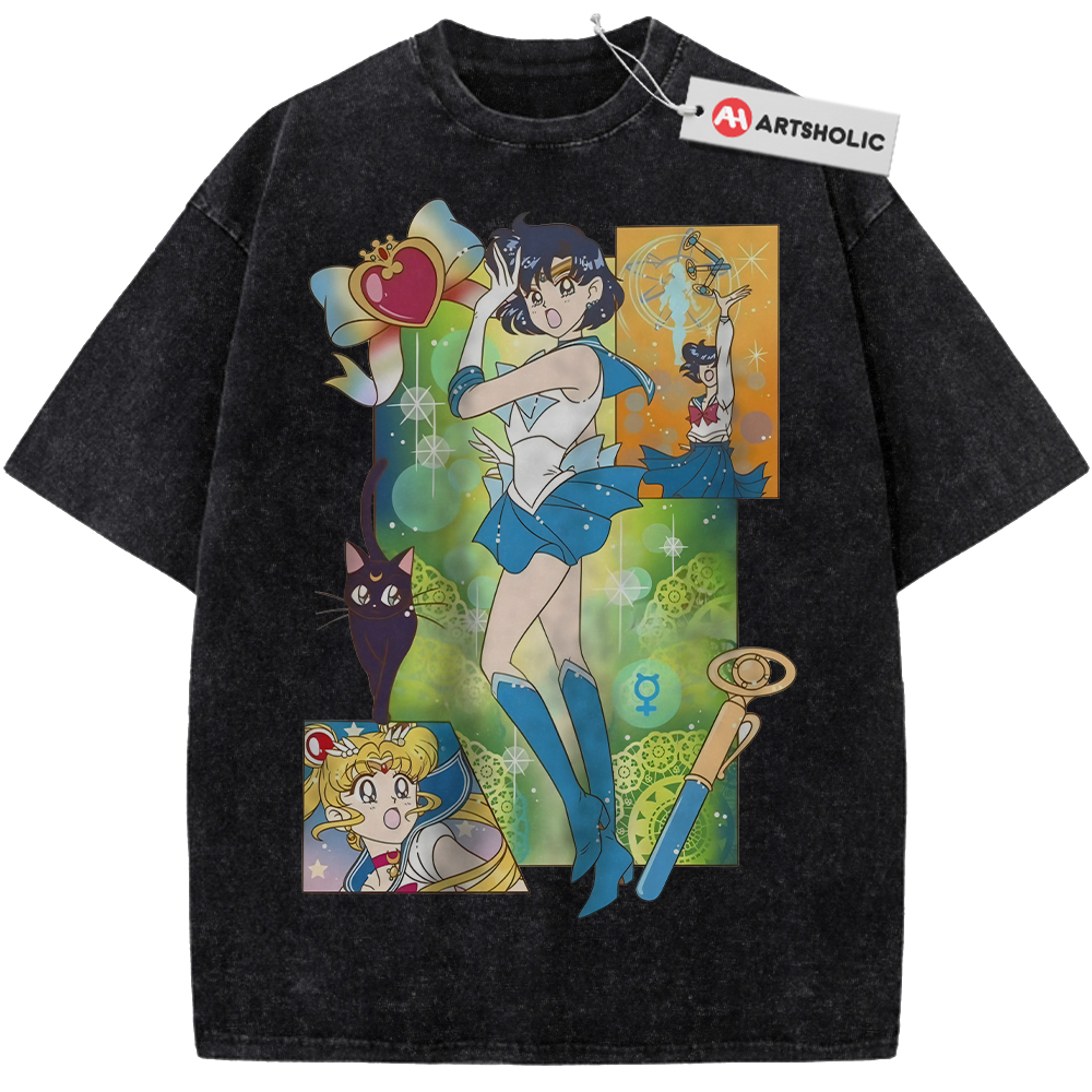Alternative view of Sailor Moon Shirt, Anime Shirt, Vintage Tee